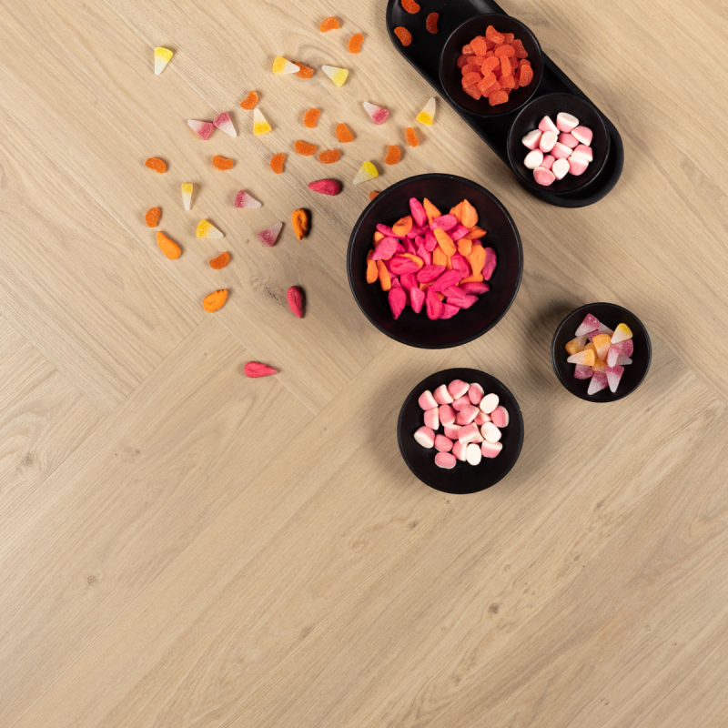 DD PVC dryback visgraat crème brûlée - Afbeelding 2