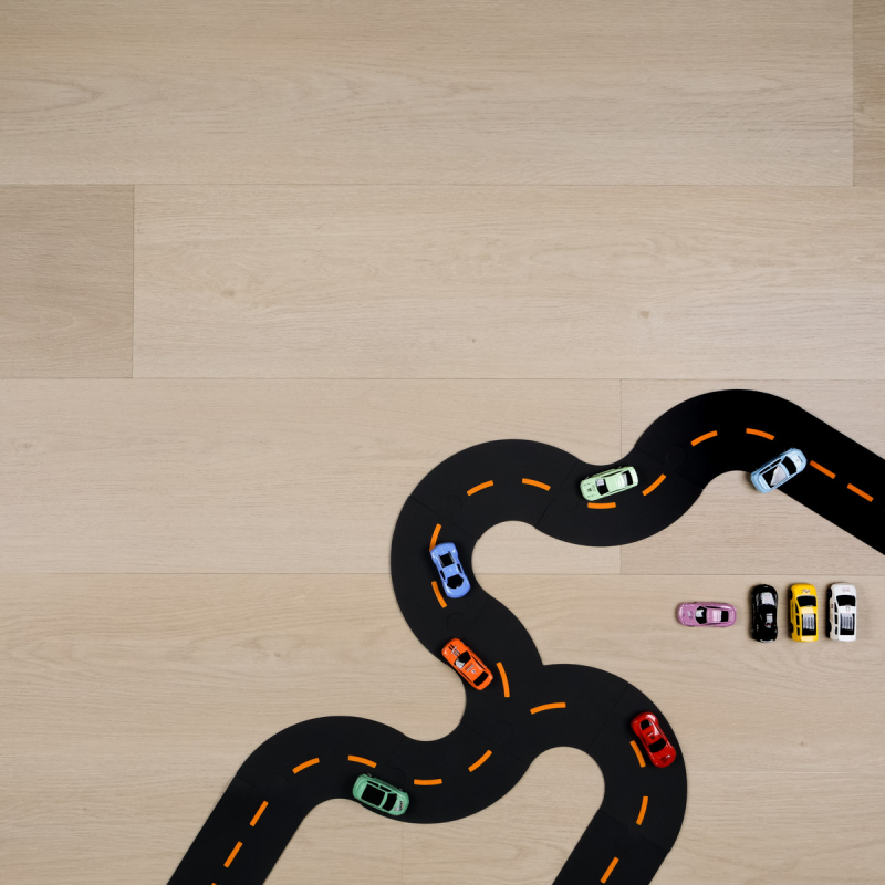 DD PVC dryback plank sinaasappel UM - Afbeelding 2