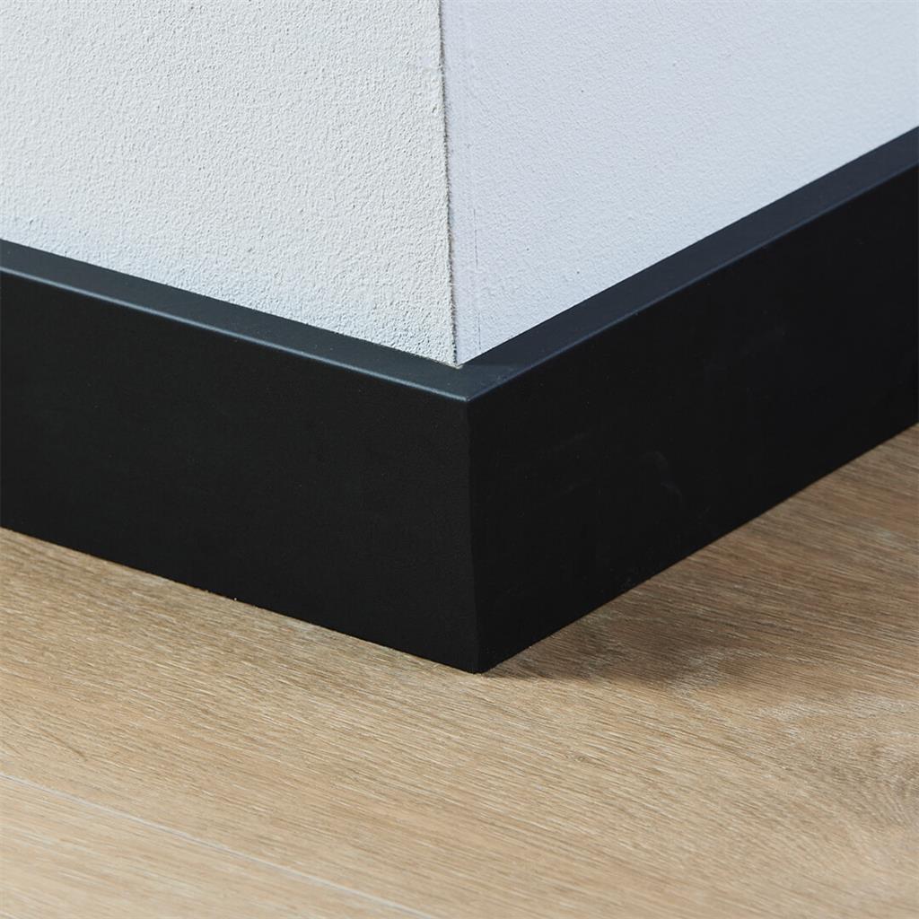 Co-pro folieplint amsterdam zwart 70x15 - Afbeelding 2