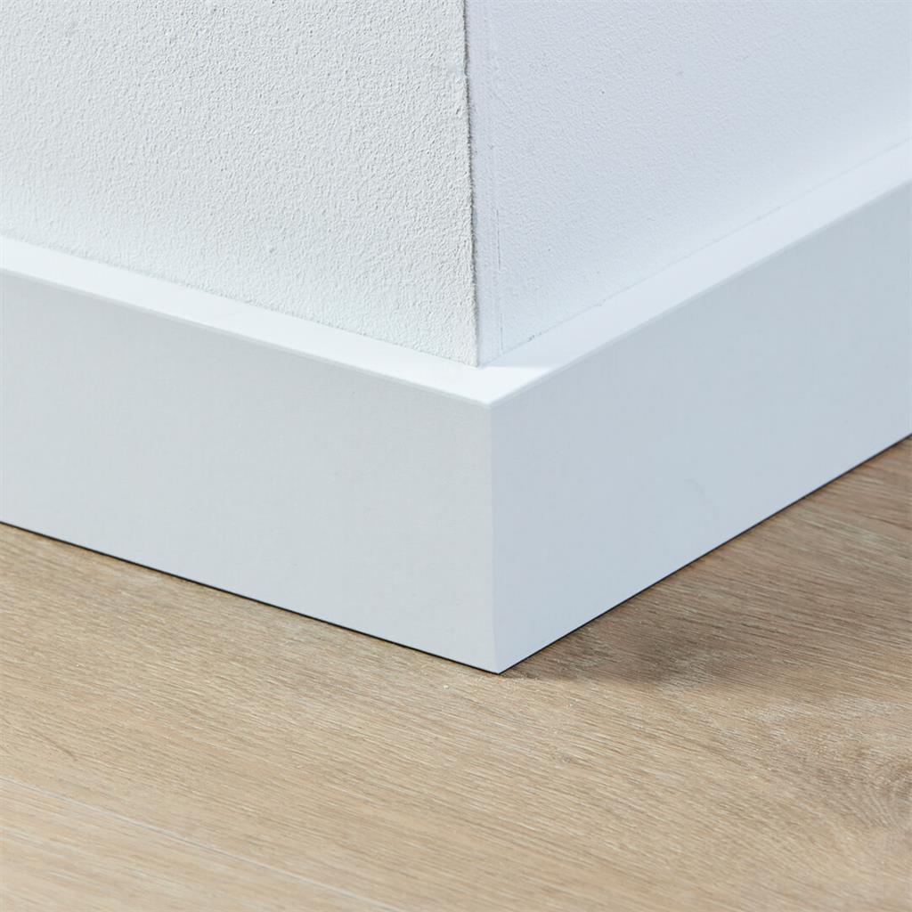 Co-pro gegronde plint amsterdam wit 70x15 - Afbeelding 2