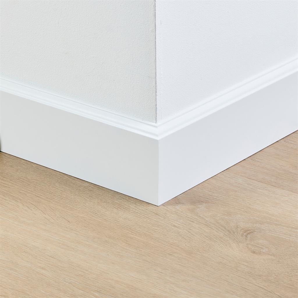 Co-pro folieplint praag wit 90x15 - Afbeelding 2