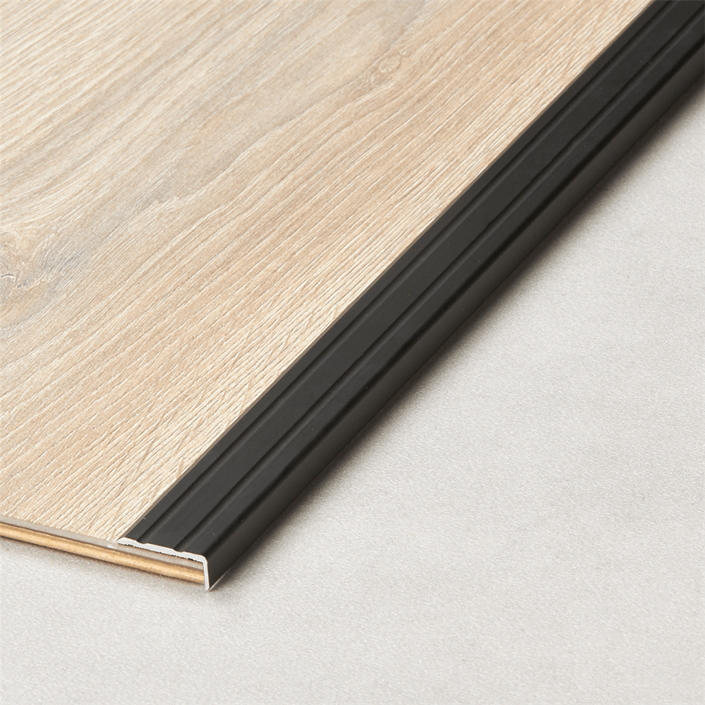 Co-pro hoekprofiel zelfklevend 10mm antraciet/zwart - Afbeelding 3