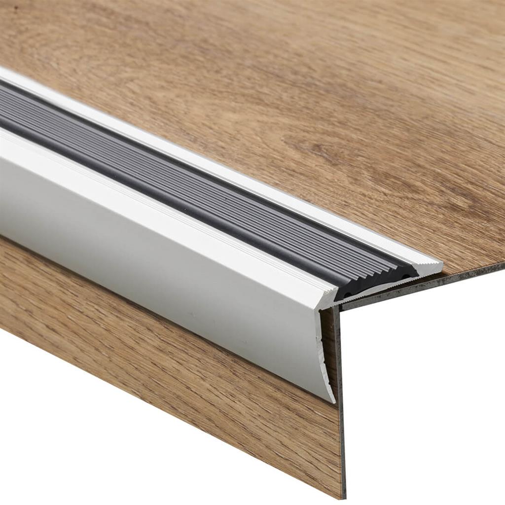 Co-pro trapprofiel zilver zonder inlay - Afbeelding 4