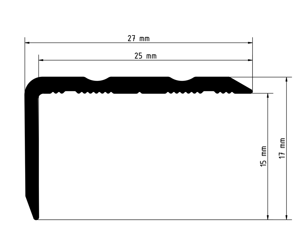 Co-pro hoekprofiel zelfklevend rvs - Afbeelding 2