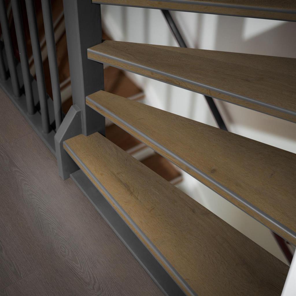 Traptreden set pvc Vivero dark oak - Afbeelding 5