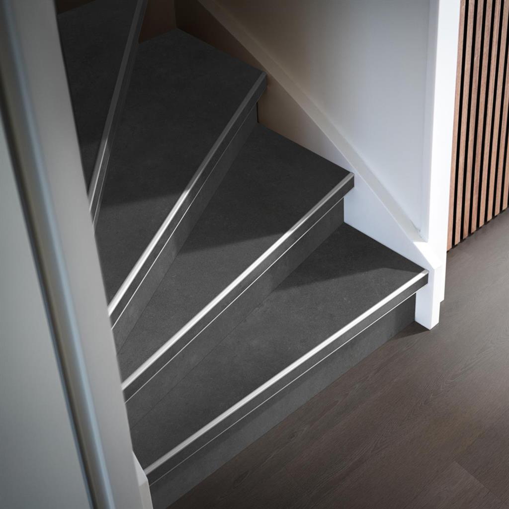 Traptreden set pvc Sarino dark grey - Afbeelding 4