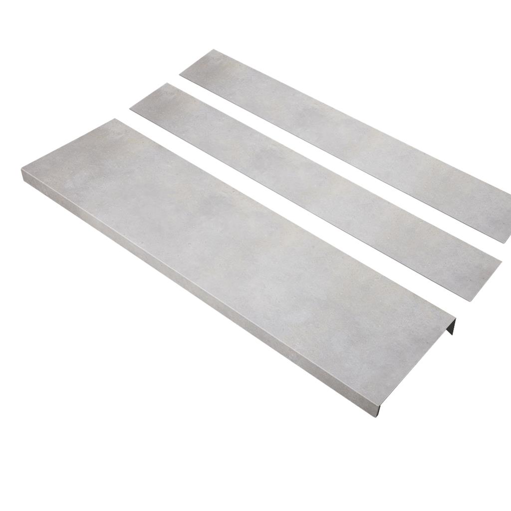 Overzettreden set pvc Ceramo light grey - Afbeelding 4