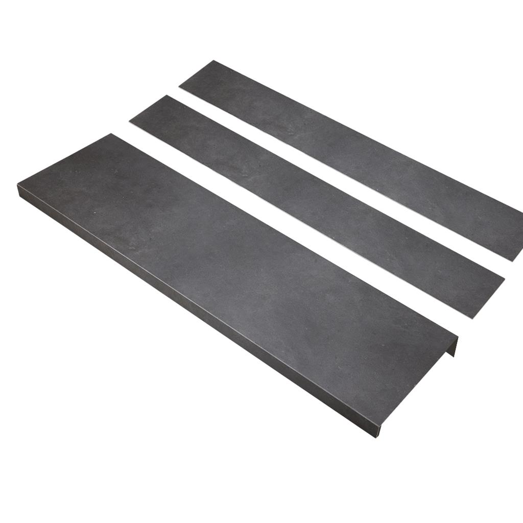 Overzettreden set pvc Ceramo anthracite - Afbeelding 4