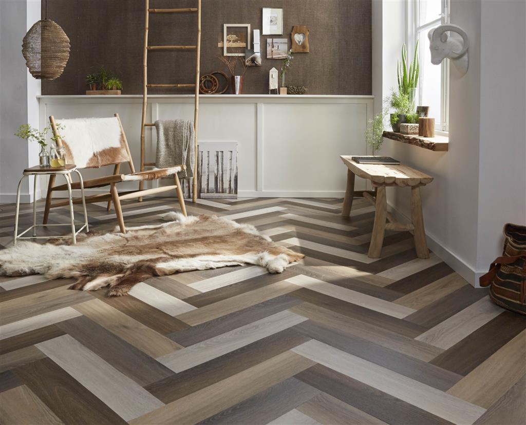 Spigato Avanto visgraat dryback dark grey - Afbeelding 4