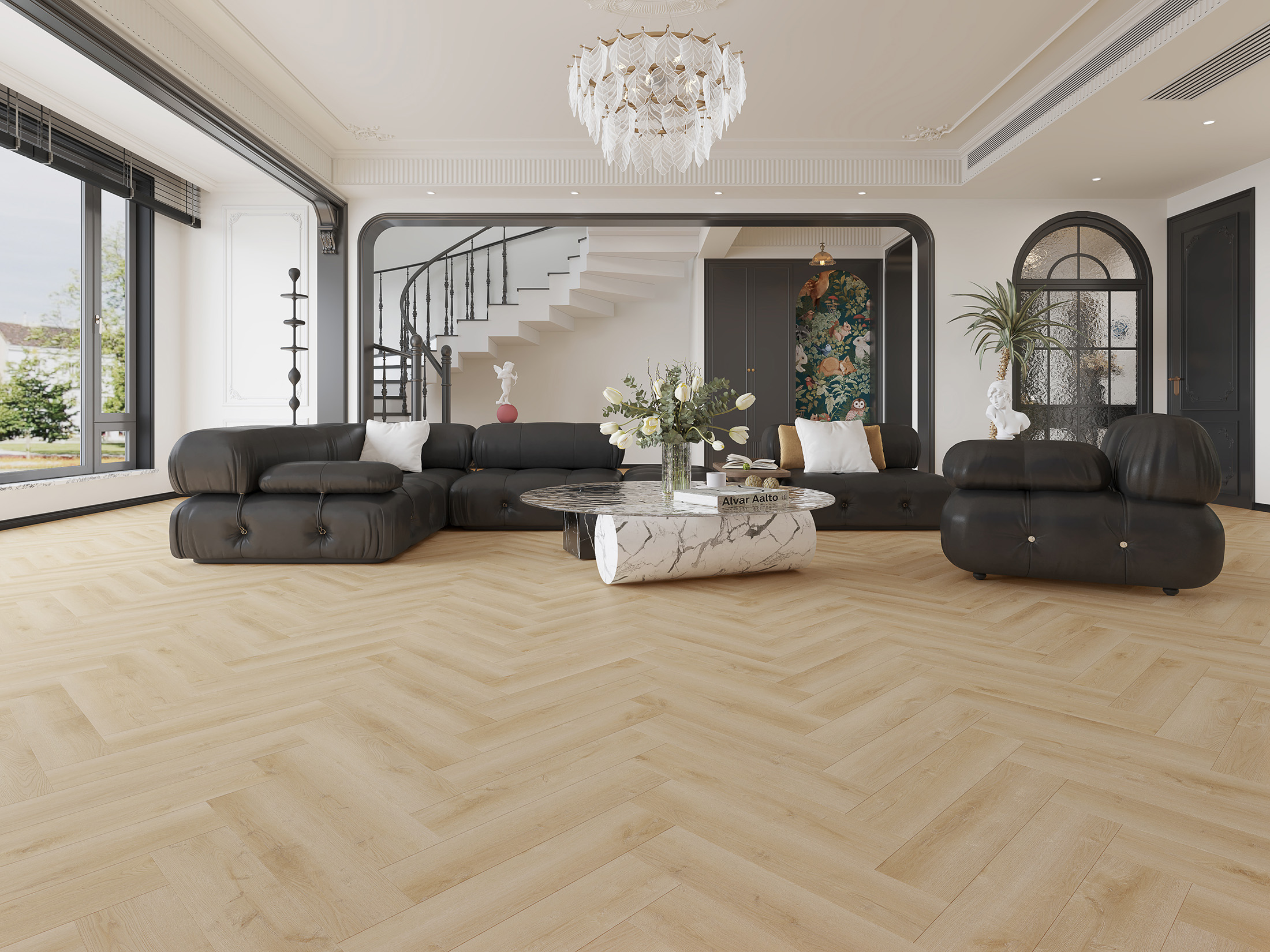 Dynamic Visgraat 2600 (dryback) Natural light - Afbeelding 2