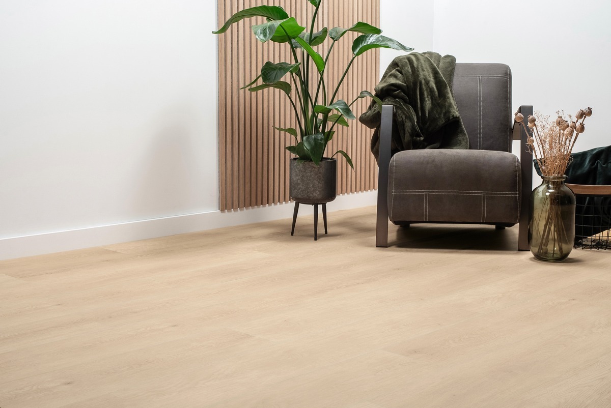 Floer Natuur PVC – Lisse Lichtbruin - PVC Plak - Afbeelding 5