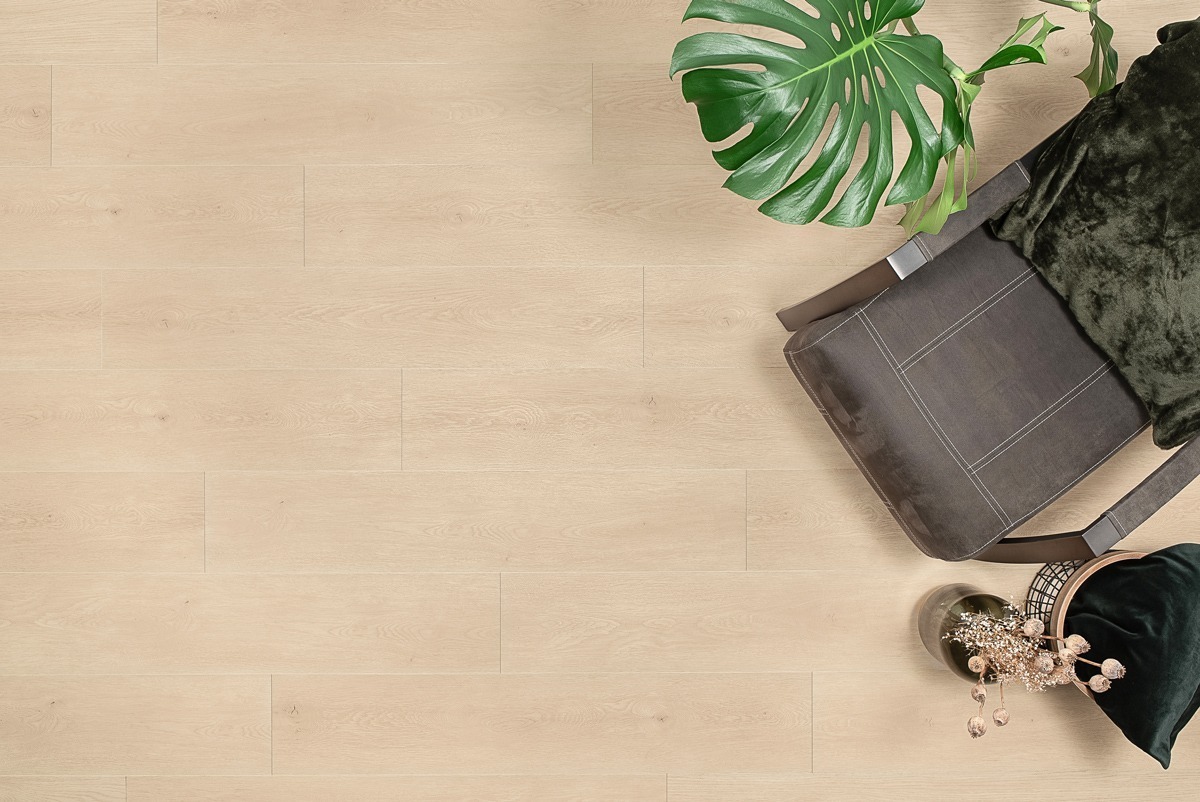 Floer Natuur PVC – Lisse Lichtbruin - PVC Plak - Afbeelding 3