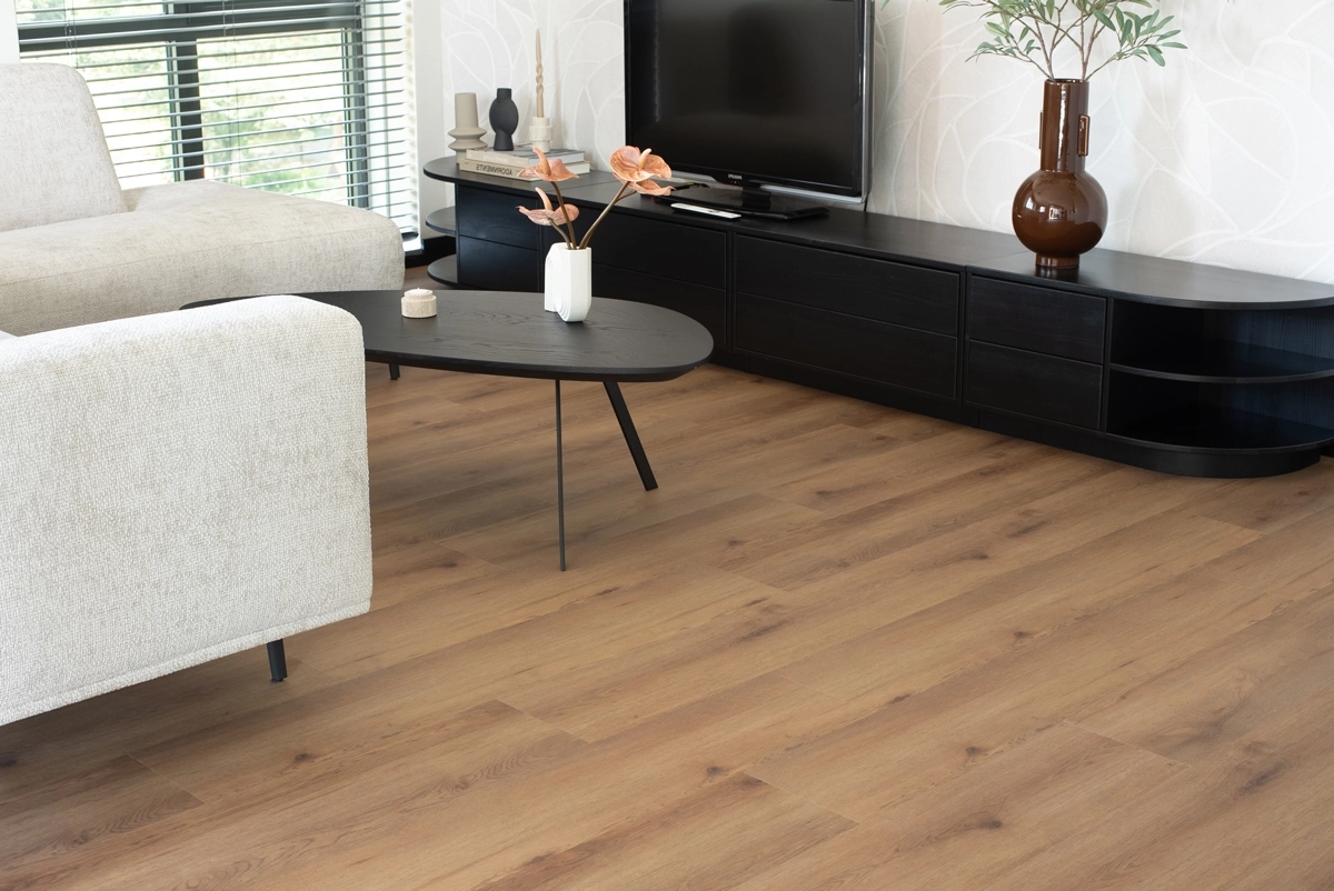 Floer Natuur PVC – Niederhorn Nootbruin - PVC Plak - Afbeelding 2