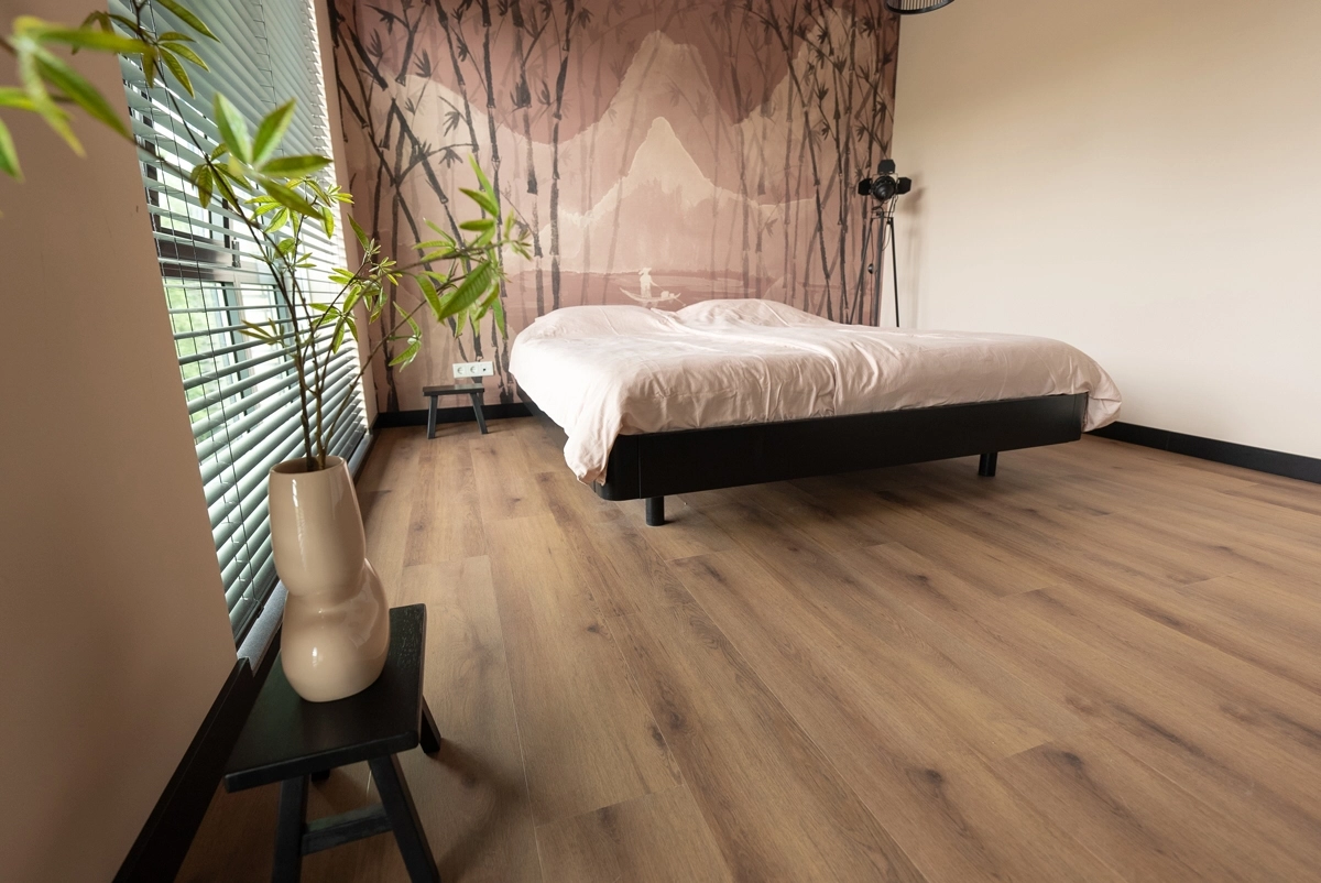 Floer Natuur PVC – Niederhorn Nootbruin - PVC Plak - Afbeelding 4