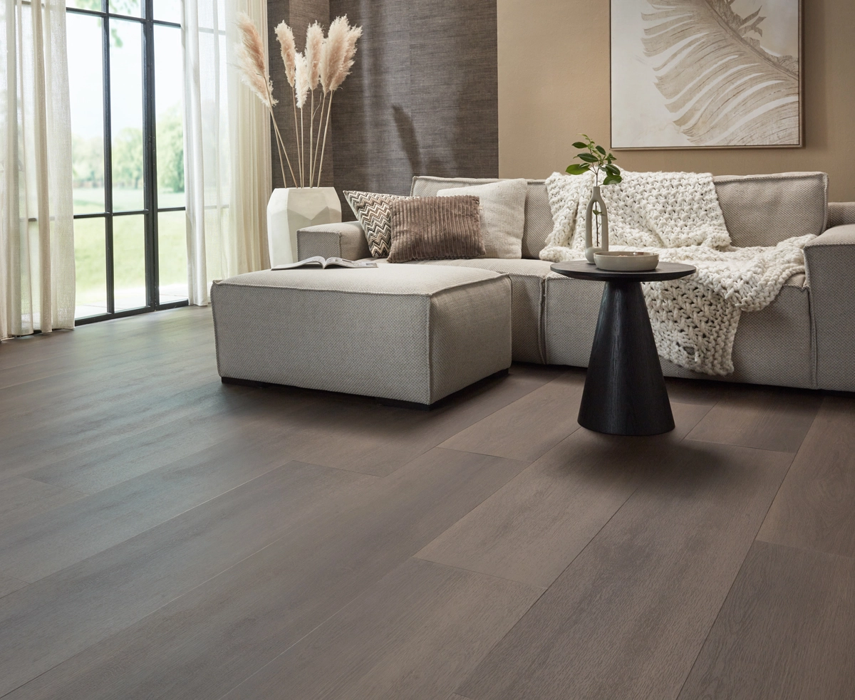 Floer Landhuis Click PVC – Donkere Eik - Afbeelding 3