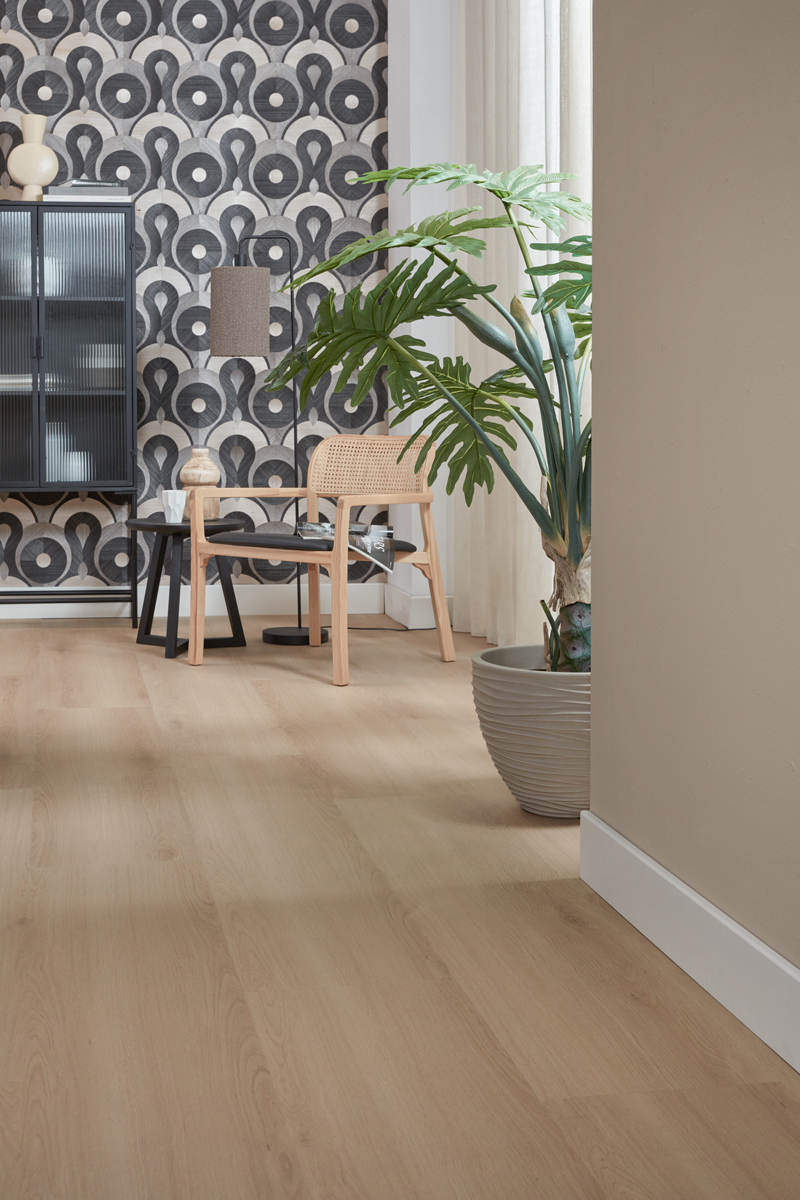 Floer Landhuis PVC – Lichtbruine Eik - PVC Plak - Afbeelding 4