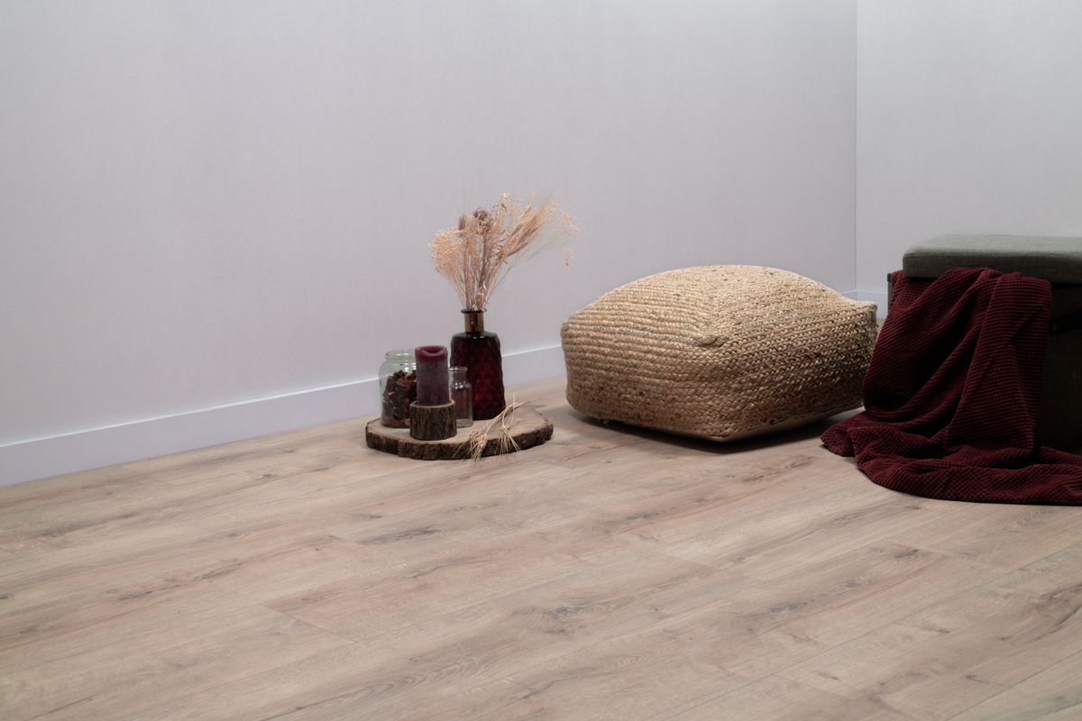 Floer Hybride Laminaat Steden – Leiden Lichtbruin Eiken - Afbeelding 2