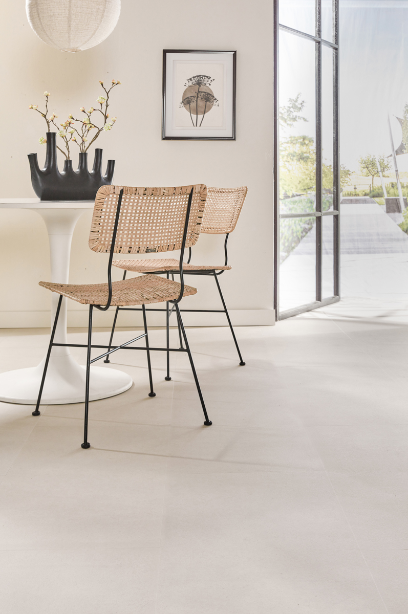Floer - Tegel Click PVC - Betonlook Zand - PVC Klik - Afbeelding 19