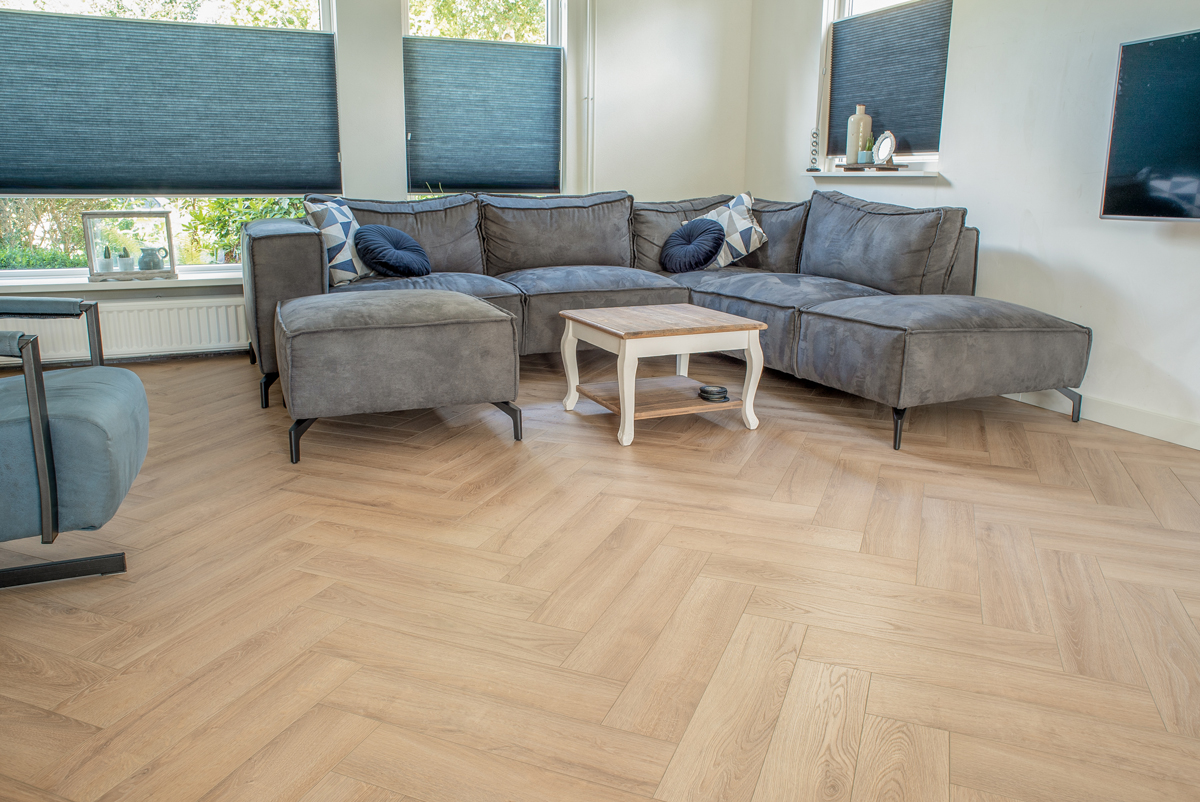 Floer Visgraat Laminaat – Onbehandeld Eiken (Uitlopend) - Afbeelding 5