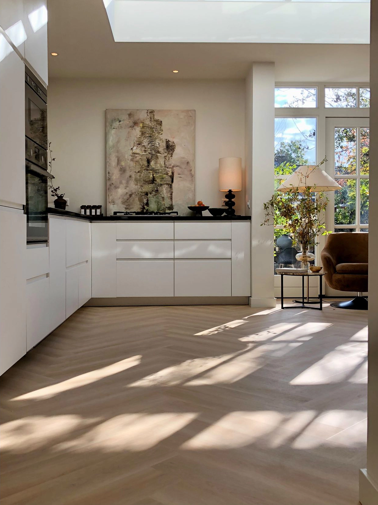 Floer Walvisgraat Click PVC – Balein Beige - Afbeelding 2