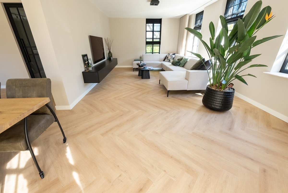 Floer Walvisgraat Click PVC – Cetus Crème - Afbeelding 2