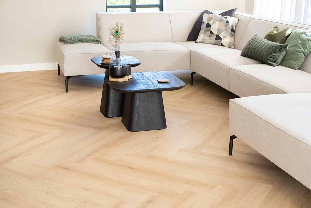 Floer Walvisgraat Click PVC – Cetus Crème - Afbeelding 5