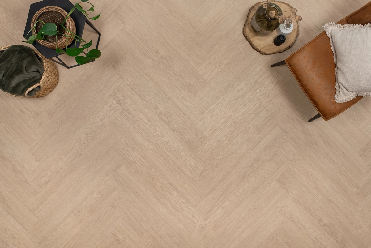 Floer Hybride Laminaat Walvisgraat – Humphrey Hazelbruin - Afbeelding 5