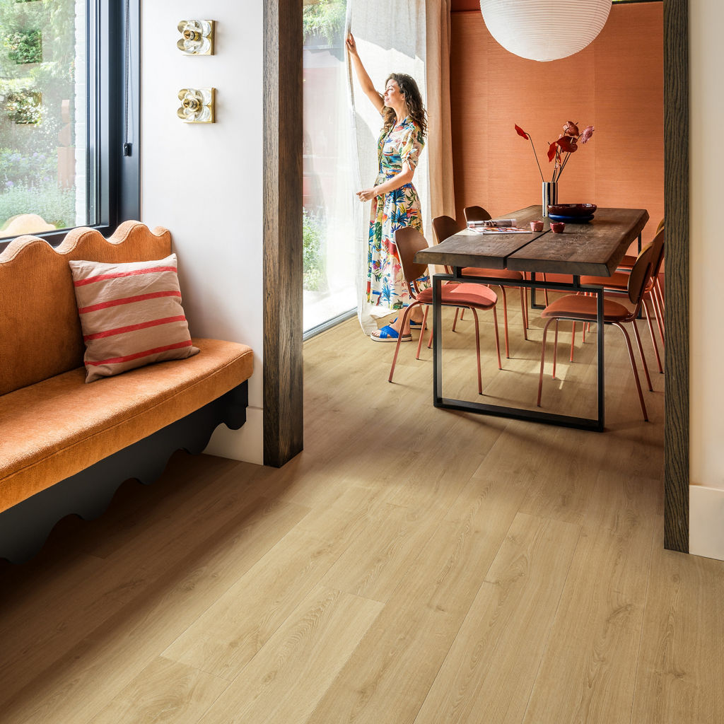 Geborstelde warme naturelle eik - Afbeelding 19