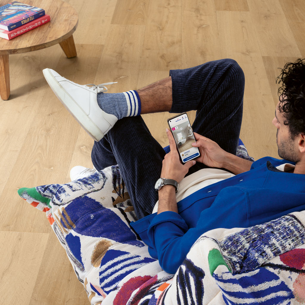 Elegante naturelle eik - PVC Plak - Afbeelding 4