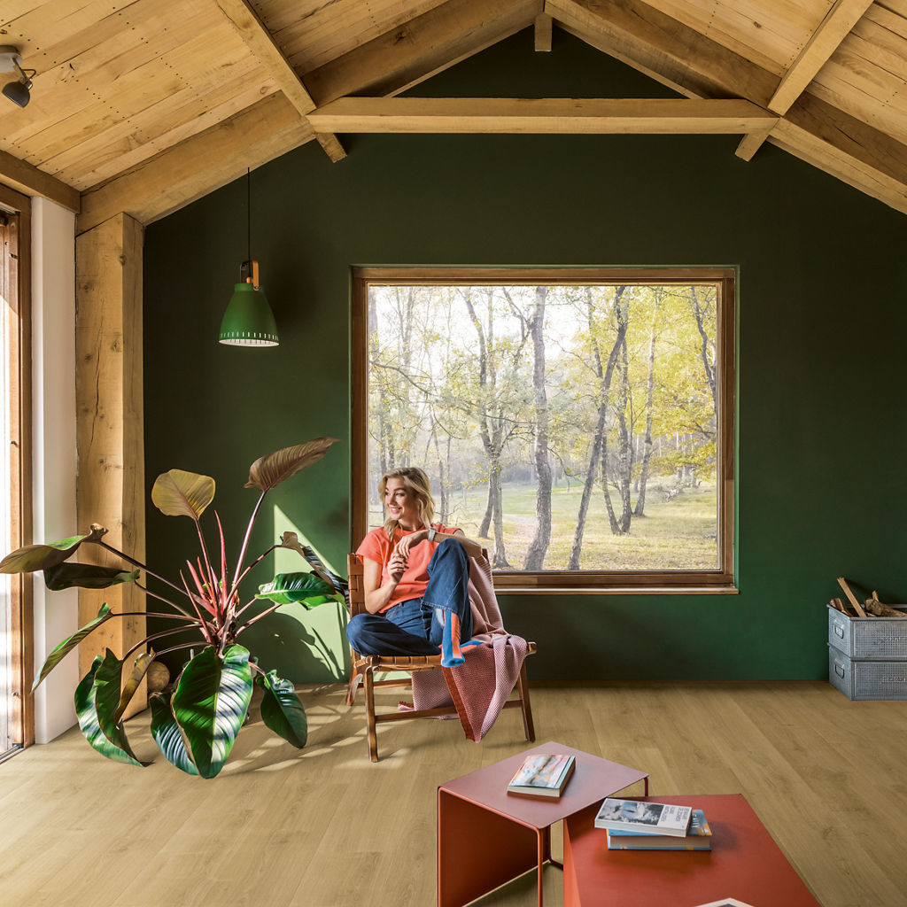 Geborstelde warme naturelle eik - Afbeelding 6