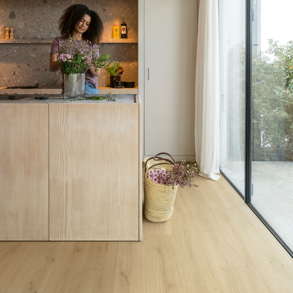 Botanisch beige - PVC Plak - Afbeelding 4