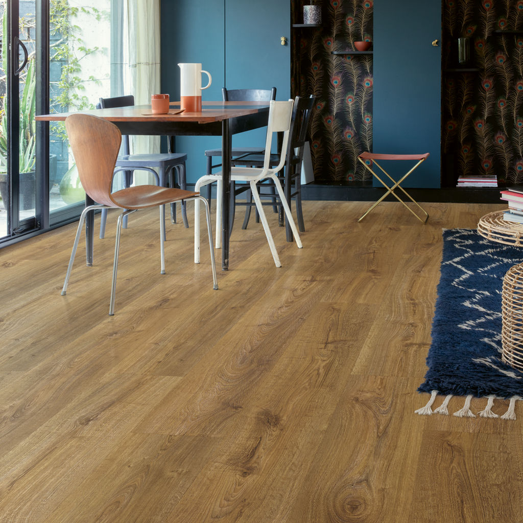 Herfst eik bruin - PVC Plak - Afbeelding 2