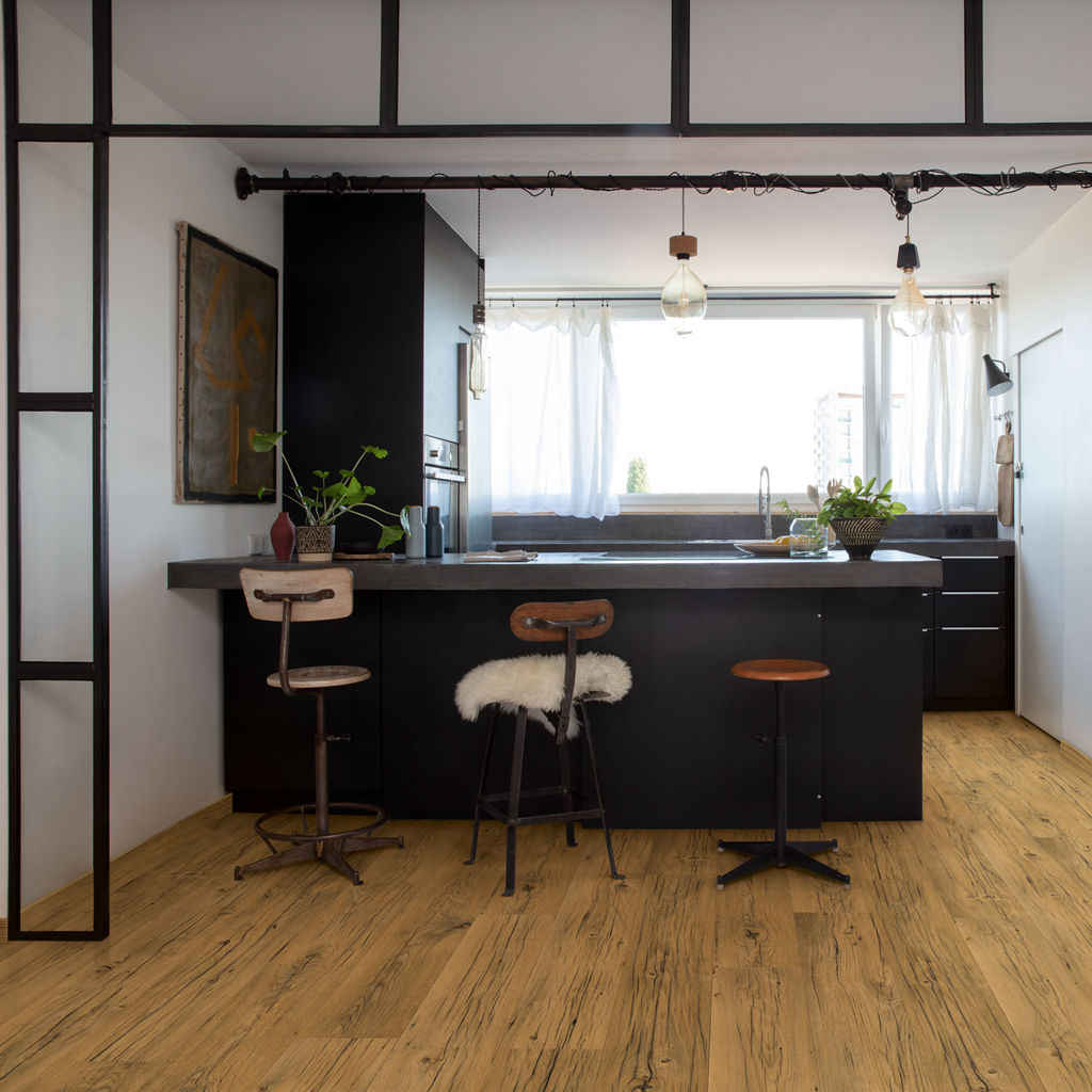 Gebarsten naturelle eik - Afbeelding 2