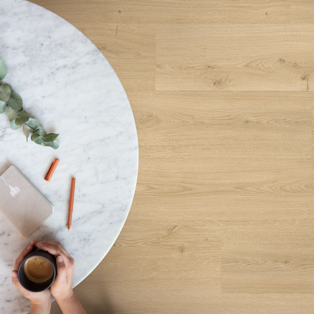 Botanisch beige - PVC Plak - Afbeelding 2