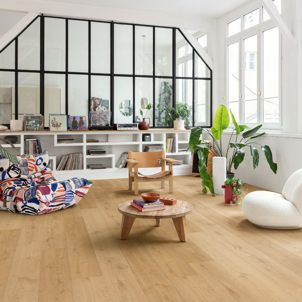 Elegante naturelle eik - PVC Plak - Afbeelding 2