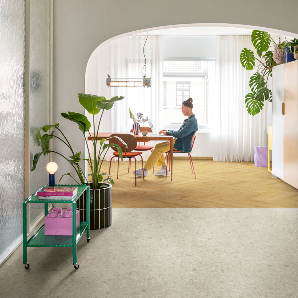 Stronk warm grijs - PVC Plak - Afbeelding 7