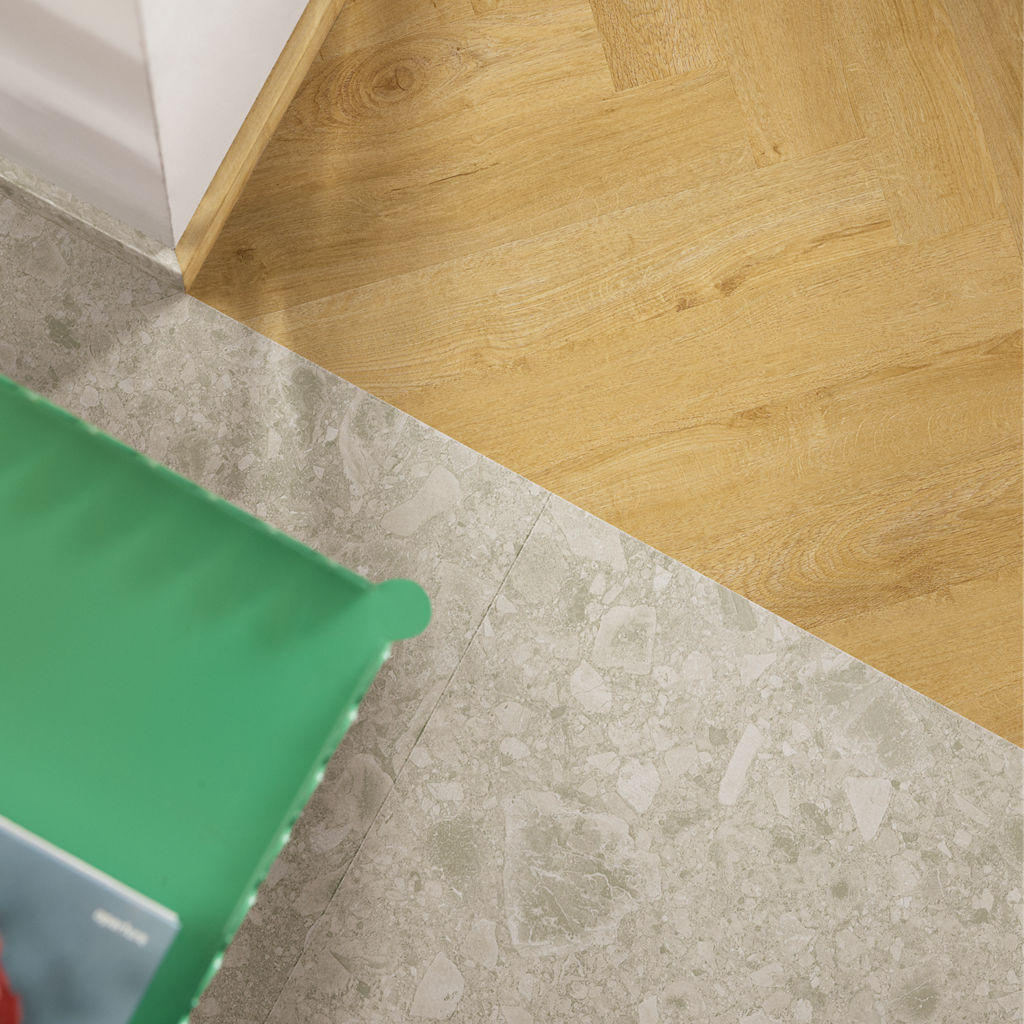 Stronk warm grijs - PVC Plak - Afbeelding 4