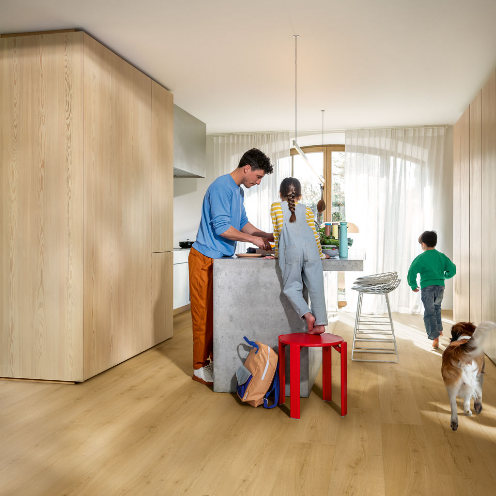 Geborstelde eik honing - PVC Plak - Afbeelding 5