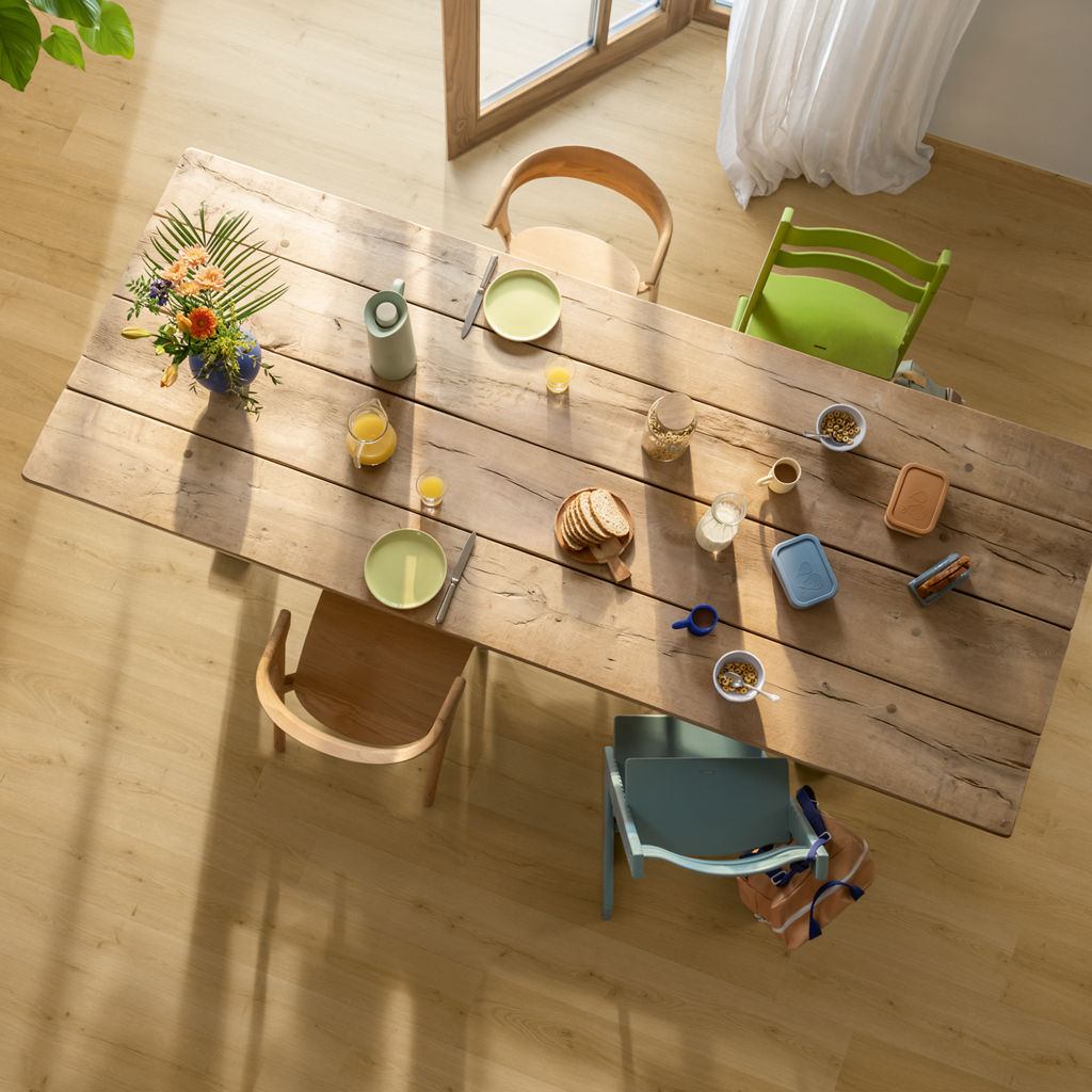 Geborstelde eik honing - PVC Plak - Afbeelding 16