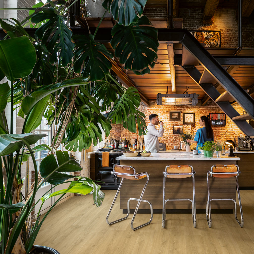 Geborstelde warme naturelle eik - Afbeelding 22