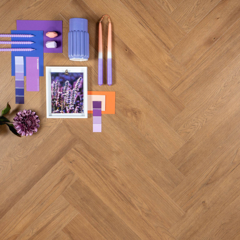 OTIUM Jade Herringbone SPC Rigid 72x12 - Afbeelding 2